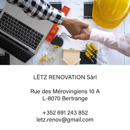 L&Euml;TZ RENOVATION S&agrave;rl